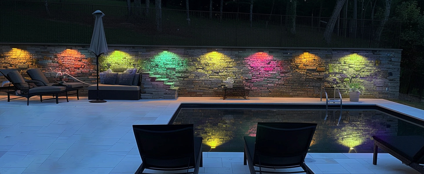 outdoor hardscape lights