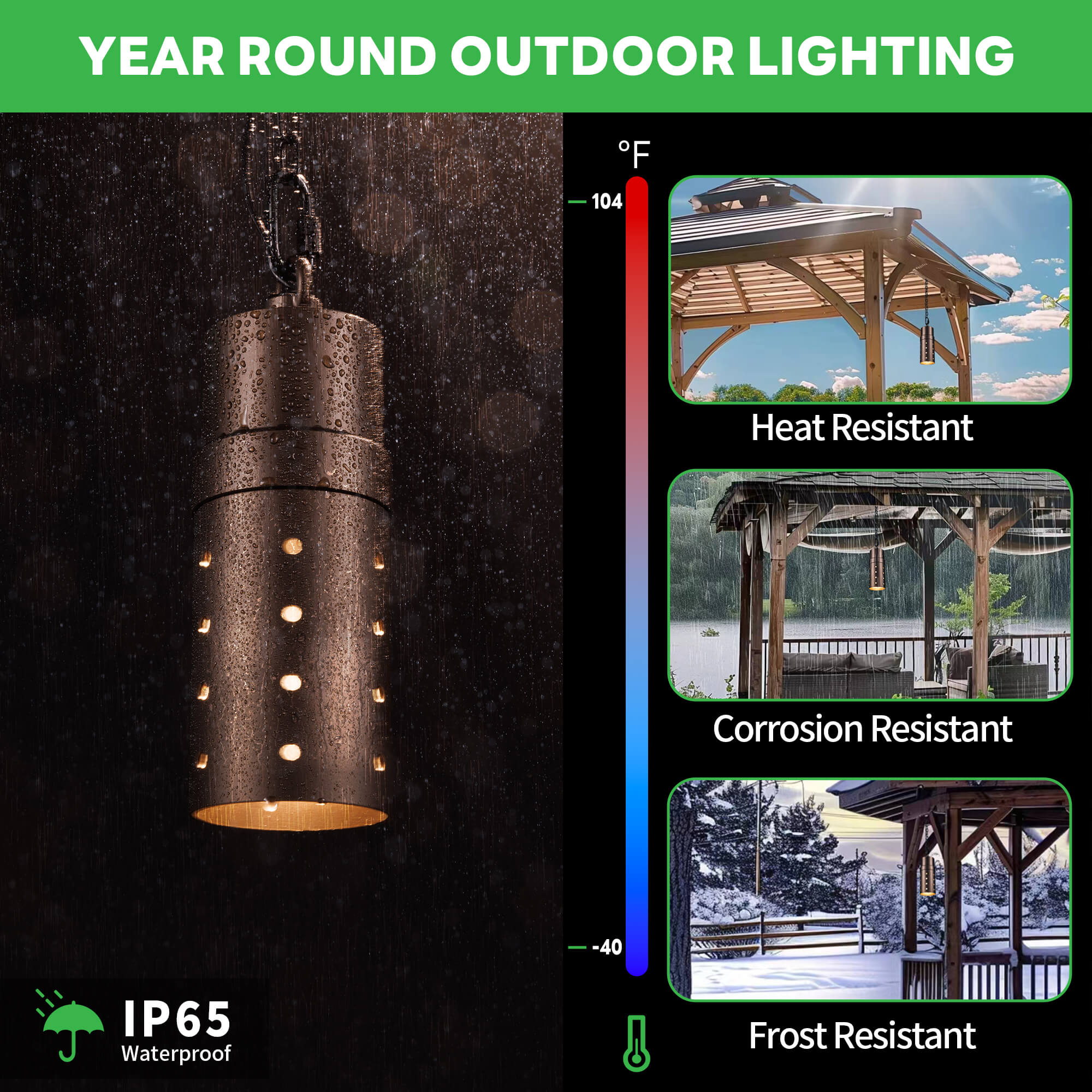 led landscape pendant lights