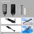  remote control solar street light